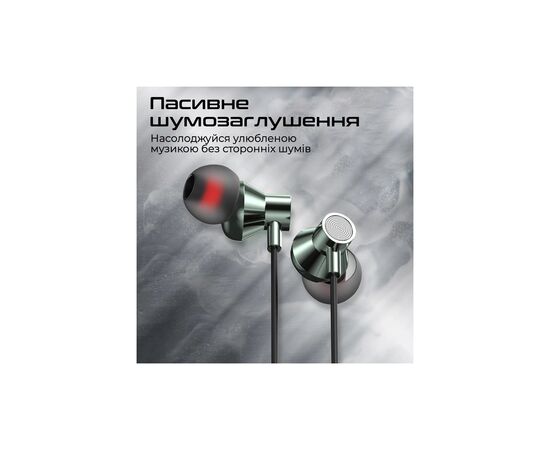 Наушники Promate Silken-C Grey (silken-c.grey), изображение 7 Наушники Promate Silken-C Grey (silken-c.grey), изображение 7