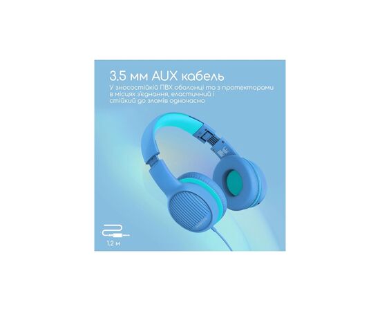 Наушники Promate Simba Aqua (simba.aqua), изображение 7 Наушники Promate Simba Aqua (simba.aqua), изображение 7