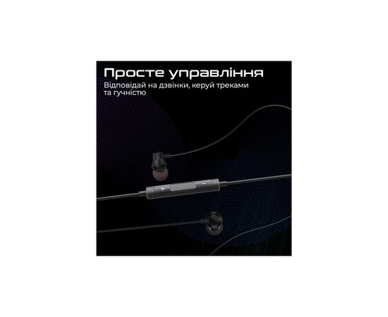 Наушники Promate Vibe-LT Black (vibe-lt.black), изображение 6 Наушники Promate Vibe-LT Black (vibe-lt.black), изображение 6