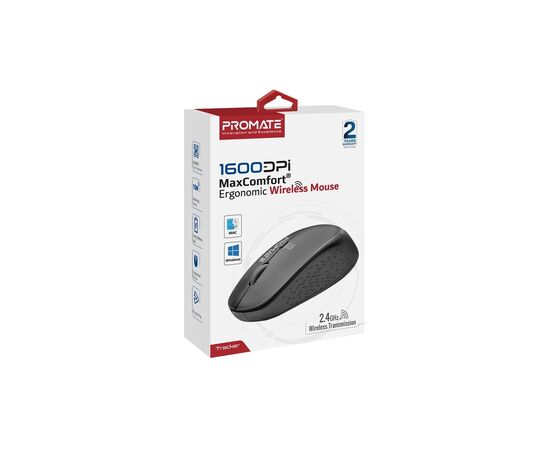 Мышка Promate Tracker Wireless Black (tracker.black), изображение 2 Мышка Promate Tracker Wireless Black (tracker.black), изображение 2