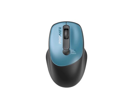 Мышка Promate UniGlide Wireless Blue (uniglide.blue)