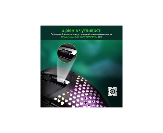 Мышка Vertux Katana USB Black (katana.black), изображение 3 Мышка Vertux Katana USB Black (katana.black), изображение 3