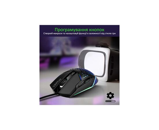 Мышка Vertux Katana USB Black (katana.black), изображение 5 Мышка Vertux Katana USB Black (katana.black), изображение 5