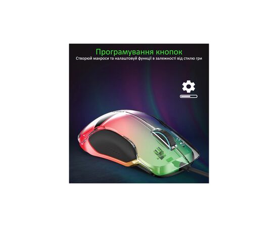Мишка Vertux Phoenix USB Black (phoenix.black), зображення 5 Мишка Vertux Phoenix USB Black (phoenix.black), зображення 5