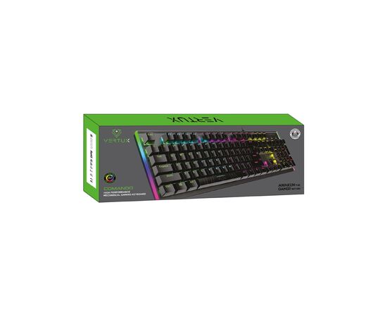 Клавіатура Vertux Comando USB Black (comando.black), зображення 2 Клавіатура Vertux Comando USB Black (comando.black), зображення 2