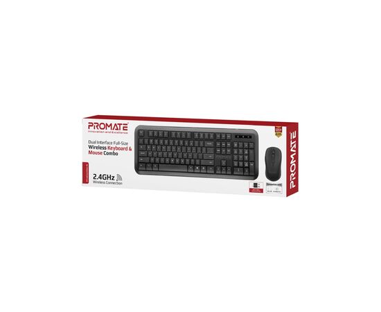 Комплект Promate ProCombo-6 Wireless Black (procombo-6), изображение 2 Комплект Promate ProCombo-6 Wireless Black (procombo-6), изображение 2