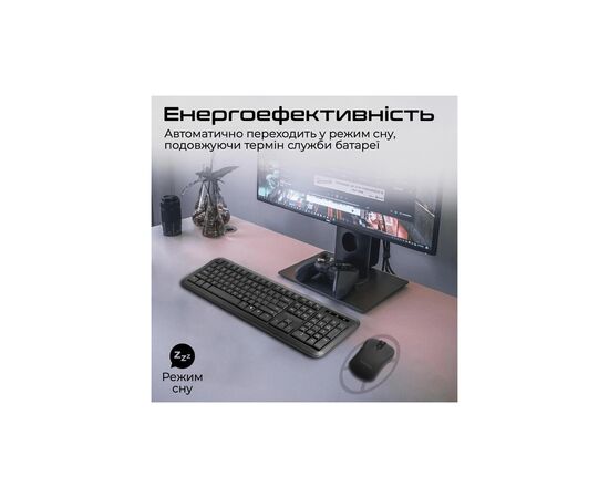 Комплект Promate ProCombo-6 Wireless Black (procombo-6), изображение 4 Комплект Promate ProCombo-6 Wireless Black (procombo-6), изображение 4
