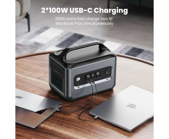 Зарядная станция Ugreen PowerRoam 600 (GS600), изображение 7 Зарядная станция Ugreen PowerRoam 600 (GS600), изображение 7