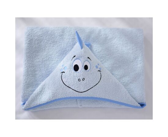 Пеленки для младенцев Верес Пеленка для купания Baby Veres "Dino blue" 80*120 (190.01-1), изображение 2