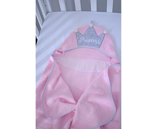 Пелюшки для малюків Верес Пелюшка для купання Baby Veres "Princess pink" 80*120 (190.55), зображення 4 Пелюшки для малюків Верес Пелюшка для купання Baby Veres "Princess pink" 80*120 (190.55), зображення 4