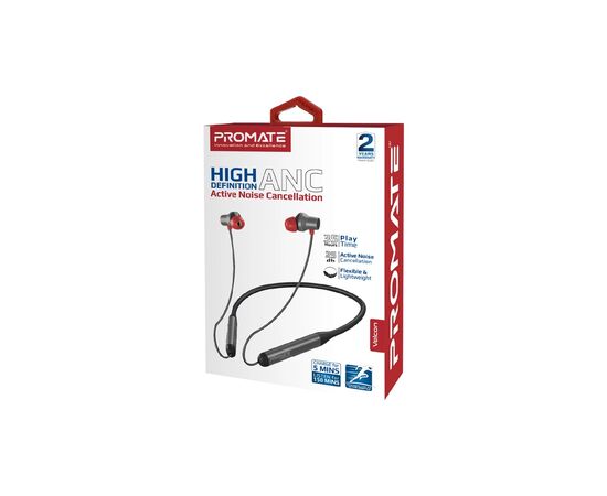Наушники Promate ANC Velcon Black (velcon.black), изображение 2 Наушники Promate ANC Velcon Black (velcon.black), изображение 2