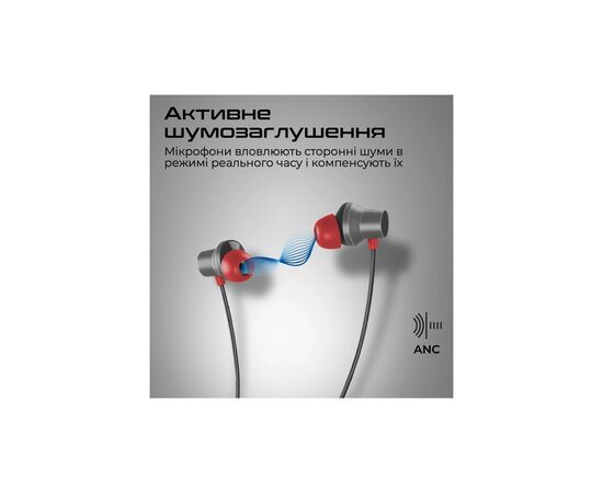 Наушники Promate ANC Velcon Black (velcon.black), изображение 3 Наушники Promate ANC Velcon Black (velcon.black), изображение 3