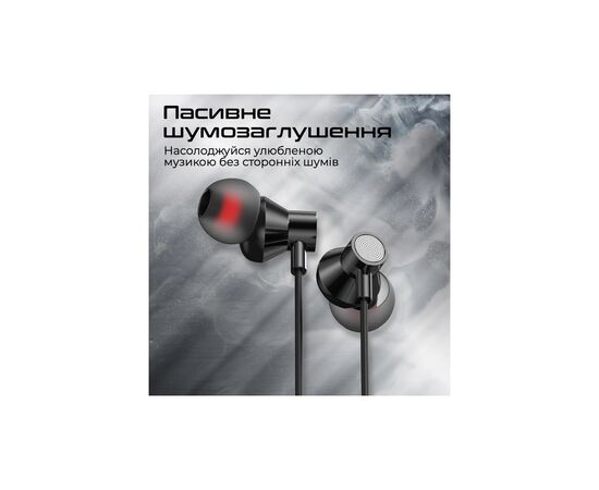 Наушники Promate Silken-C Black (silken-c.black), изображение 7 Наушники Promate Silken-C Black (silken-c.black), изображение 7