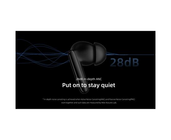Наушники QCY T13 ANC 2 Black (1052468), изображение 4 Наушники QCY T13 ANC 2 Black (1052468), изображение 4