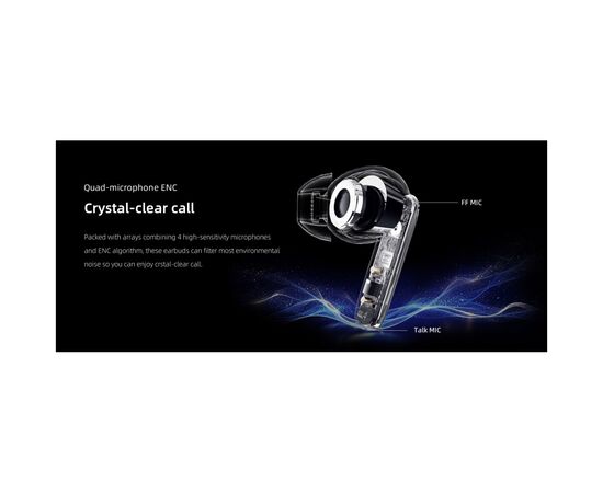 Наушники QCY T13 ANC 2 Black (1052468), изображение 5 Наушники QCY T13 ANC 2 Black (1052468), изображение 5