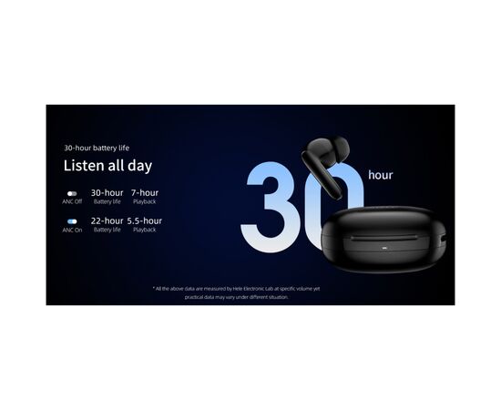 Наушники QCY T13 ANC 2 Black (1052468), изображение 7 Наушники QCY T13 ANC 2 Black (1052468), изображение 7