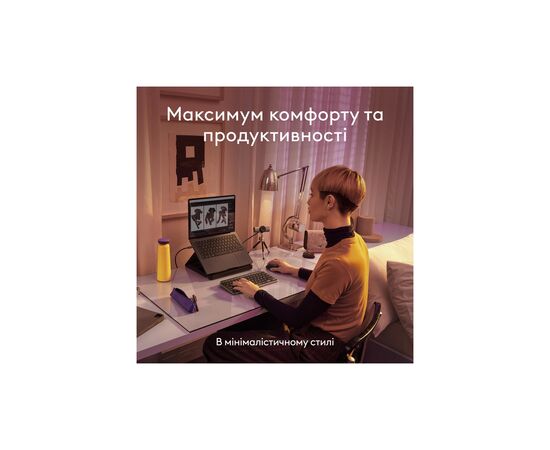 Клавиатура Logitech MX Keys Mini для MAC Wireless UA Space Grey (920-012652), изображение 6 Клавиатура Logitech MX Keys Mini для MAC Wireless UA Space Grey (920-012652), изображение 6