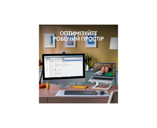 Клавиатура Logitech K950 Bluetooth/Wireless UA Graphite (920-012465), изображение 5 Клавиатура Logitech K950 Bluetooth/Wireless UA Graphite (920-012465), изображение 5