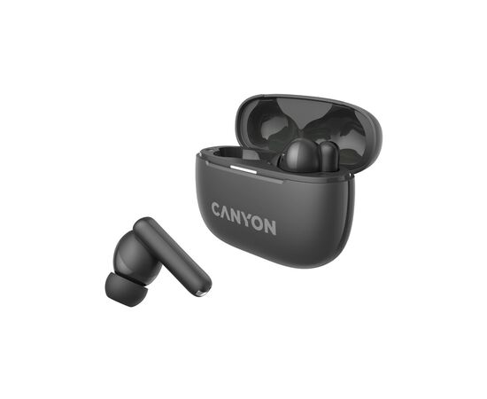 Наушники Canyon TWS-10 OnGo ANC ENC Graphite (CNS-TWS10B), изображение 2 Наушники Canyon TWS-10 OnGo ANC ENC Graphite (CNS-TWS10B), изображение 2