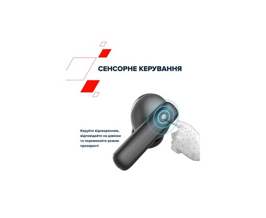 Наушники Canyon TWS-10 OnGo ANC ENC Graphite (CNS-TWS10B), изображение 7 Наушники Canyon TWS-10 OnGo ANC ENC Graphite (CNS-TWS10B), изображение 7