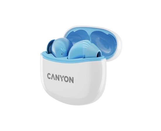 Навушники Canyon TWS-5 Blue (CNS-TWS5BL), зображення 3 Навушники Canyon TWS-5 Blue (CNS-TWS5BL), зображення 3