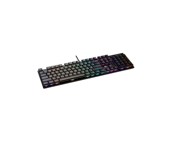 Клавиатура Canyon Cometstrike GK-55 RGB USB UA Black (CND-SKB55-US), изображение 3 Клавиатура Canyon Cometstrike GK-55 RGB USB UA Black (CND-SKB55-US), изображение 3