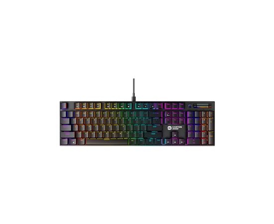 Клавиатура Canyon Cometstrike GK-55 RGB USB UA Black (CND-SKB55-US)