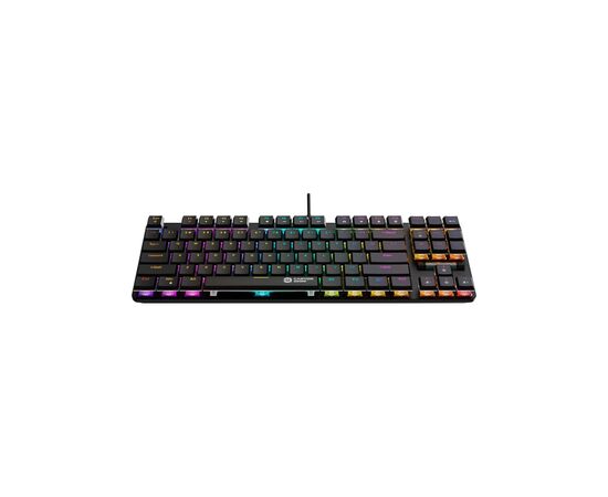Клавиатура Canyon Cometstrike GK-50 RGB TKL USB UA Black (CND-SKB50-US), изображение 3 Клавиатура Canyon Cometstrike GK-50 RGB TKL USB UA Black (CND-SKB50-US), изображение 3