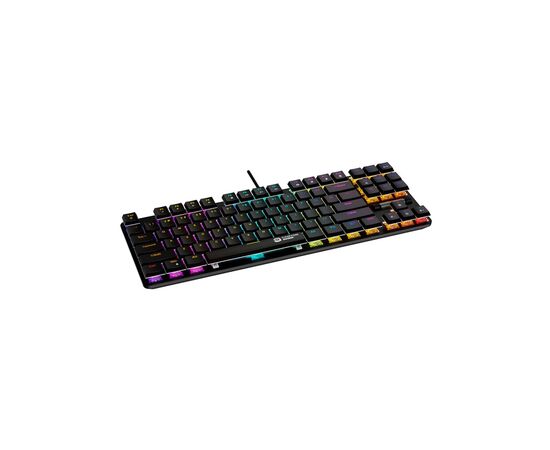 Клавиатура Canyon Cometstrike GK-50 RGB TKL USB UA Black (CND-SKB50-US), изображение 4 Клавиатура Canyon Cometstrike GK-50 RGB TKL USB UA Black (CND-SKB50-US), изображение 4