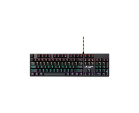Клавиатура Canyon Deimos GK-4 Rainbow LED USB UA Black (CND-SKB4-US) Клавиатура Canyon Deimos GK-4 Rainbow LED USB UA Black (CND-SKB4-US)