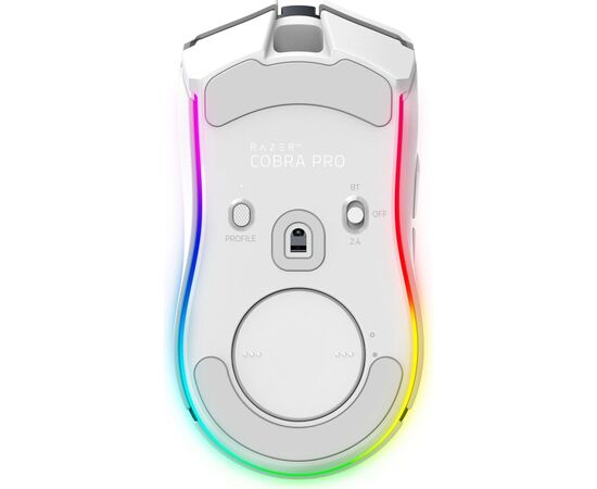 Мышка Razer Cobra Pro Wireless White (RZ01-04660200-R3G1), изображение 5 Мышка Razer Cobra Pro Wireless White (RZ01-04660200-R3G1), изображение 5