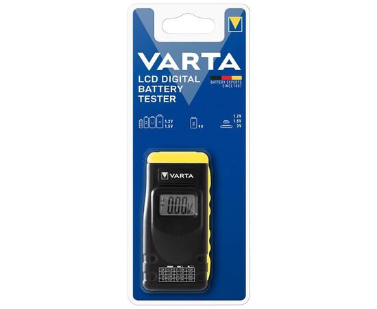 Цифровой мультиметр Varta 891 LCD DIGITAL BATTERY TESTER (891101401), изображение 2 Цифровой мультиметр Varta 891 LCD DIGITAL BATTERY TESTER (891101401), изображение 2