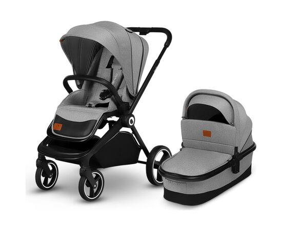 Коляска Lionelo 2 в 1 Mika Grey Stone (LO-MIKA 2IN1 GREY STONE)