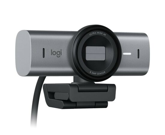 Веб-камера Logitech MX Brio 4K Graphite (960-001559), изображение 2 Веб-камера Logitech MX Brio 4K Graphite (960-001559), изображение 2