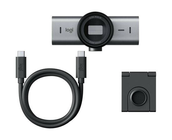 Веб-камера Logitech MX Brio 4K Graphite (960-001559), изображение 5 Веб-камера Logitech MX Brio 4K Graphite (960-001559), изображение 5