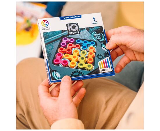 Настольная игра Smart Games IQ Шестерни (SG 307), изображение 3 Настольная игра Smart Games IQ Шестерни (SG 307), изображение 3