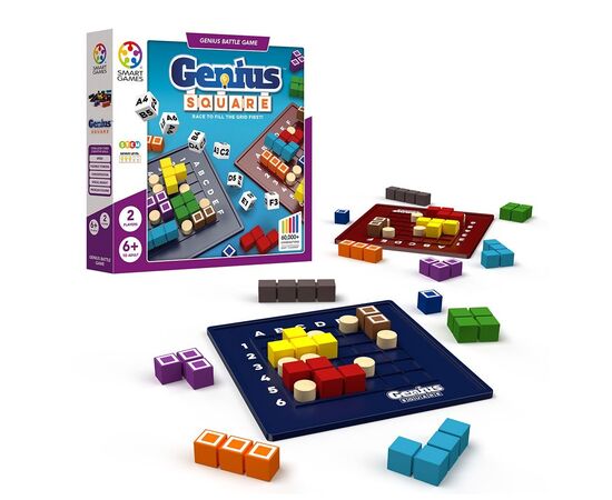 Настольная игра Smart Games Гениально. Тактика в квадрате (SGHP 001), изображение 3 Настольная игра Smart Games Гениально. Тактика в квадрате (SGHP 001), изображение 3