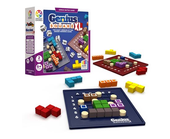 Настольная игра Smart Games Гениально. Тактика в квадрате XL (SGHP 004), изображение 3 Настольная игра Smart Games Гениально. Тактика в квадрате XL (SGHP 004), изображение 3