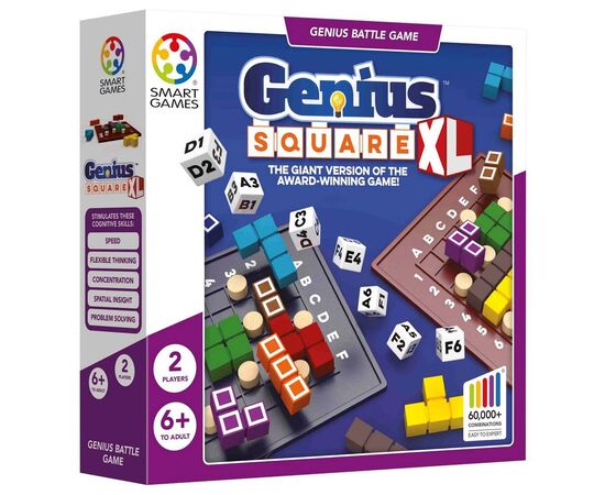 Настільна гра Smart Games Геніально. Тактика у квадраті XL (SGHP 004)