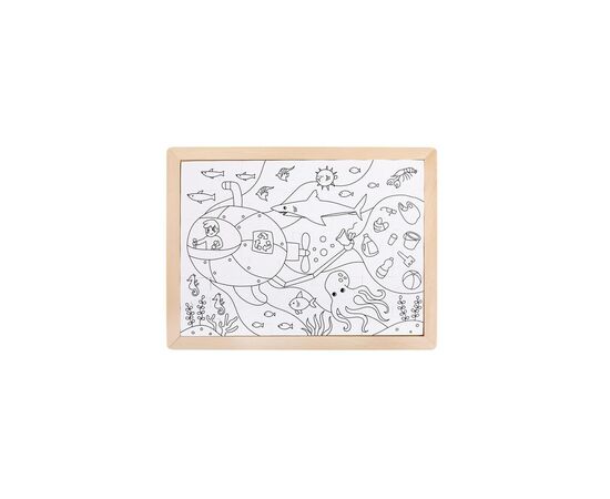 Пазл Hape Океан с раскраской (E1643), изображение 5 Пазл Hape Океан с раскраской (E1643), изображение 5