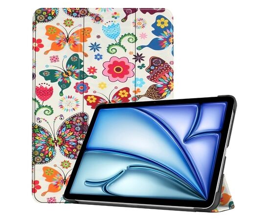 Чехол для планшета BeCover Smart Case Apple iPad Air 11" M2 2024 Butterfly (711599), изображение 2 Чехол для планшета BeCover Smart Case Apple iPad Air 11" M2 2024 Butterfly (711599), изображение 2