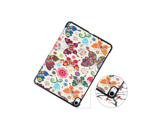 Чехол для планшета BeCover Smart Case Apple iPad Air 11" M2 2024 Butterfly (711599), изображение 8 Чехол для планшета BeCover Smart Case Apple iPad Air 11" M2 2024 Butterfly (711599), изображение 8