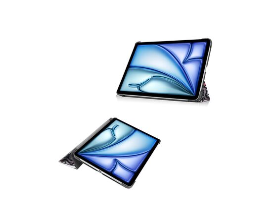 Чехол для планшета BeCover Smart Case Apple iPad Air 11" M2 2024 Graffiti (711605), изображение 5 Чехол для планшета BeCover Smart Case Apple iPad Air 11" M2 2024 Graffiti (711605), изображение 5