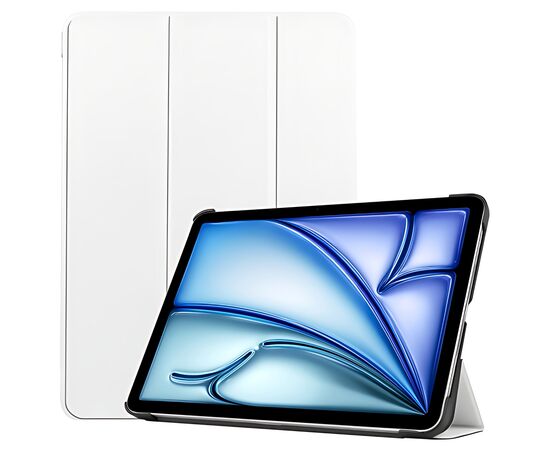 Чехол для планшета BeCover Smart Case Apple iPad Air 11" M2 2024 White (711597), изображение 2 Чехол для планшета BeCover Smart Case Apple iPad Air 11" M2 2024 White (711597), изображение 2