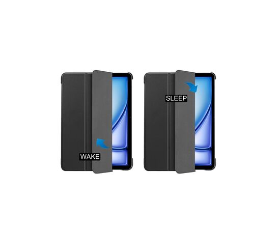 Чехол для планшета BeCover Smart Case Apple iPad Air 13" M2 2024 Black (711611), изображение 5 Чехол для планшета BeCover Smart Case Apple iPad Air 13" M2 2024 Black (711611), изображение 5