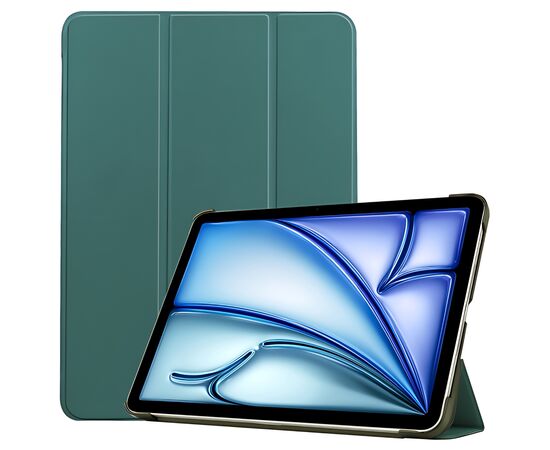Чехол для планшета BeCover Smart Case Apple iPad Air 13" M2 2024 Dark Green (711613), изображение 2 Чехол для планшета BeCover Smart Case Apple iPad Air 13" M2 2024 Dark Green (711613), изображение 2