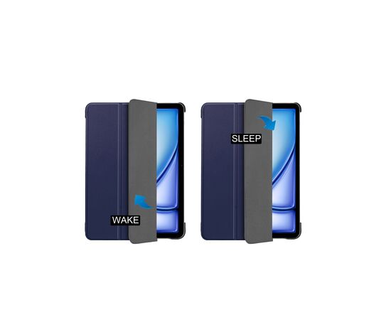 Чехол для планшета BeCover Smart Case Apple iPad Air 13" M2 2024 Deep Blue (711612), изображение 5 Чехол для планшета BeCover Smart Case Apple iPad Air 13" M2 2024 Deep Blue (711612), изображение 5
