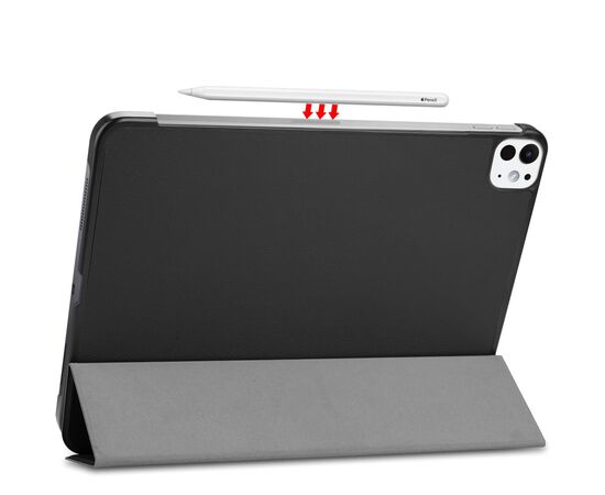 Чехол для планшета BeCover Smart Case Apple iPad Pro 11" M4 2024 Black (711621), изображение 9 Чехол для планшета BeCover Smart Case Apple iPad Pro 11" M4 2024 Black (711621), изображение 9