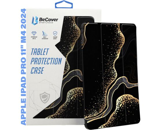Чохол до планшета BeCover Smart Case Apple iPad Pro 11" M4 2024 Black Abstraction (711630)