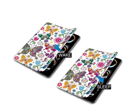 Чехол для планшета BeCover Smart Case Apple iPad Pro 11" M4 2024 Butterfly (711631), изображение 9 Чехол для планшета BeCover Smart Case Apple iPad Pro 11" M4 2024 Butterfly (711631), изображение 9